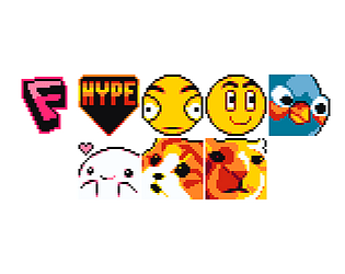 Pixel Art Emojis by Kerrie Lake