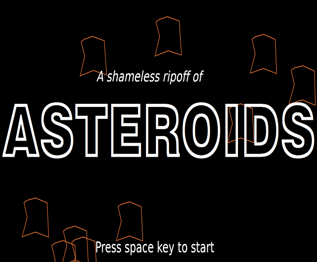 Love2D Asteroids by Sazazel