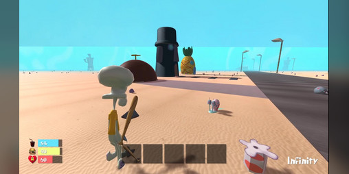 Cover image for Bikini Bottom Survival