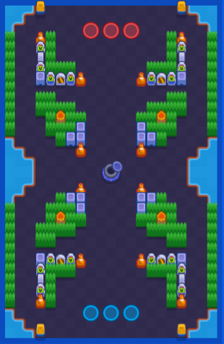 Arcade Gem Grab map, named "Bits and bytes"