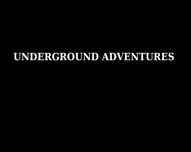 Cover image for Underground Adventures