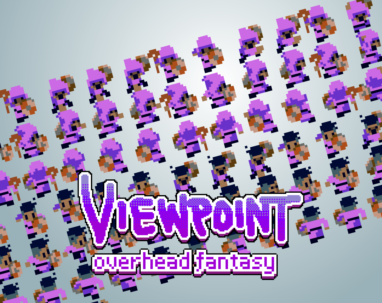 VIEWPOINT Overhead Fantasy Violet Wizard