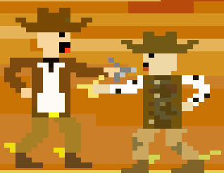 Cover image for cowboys shootout
