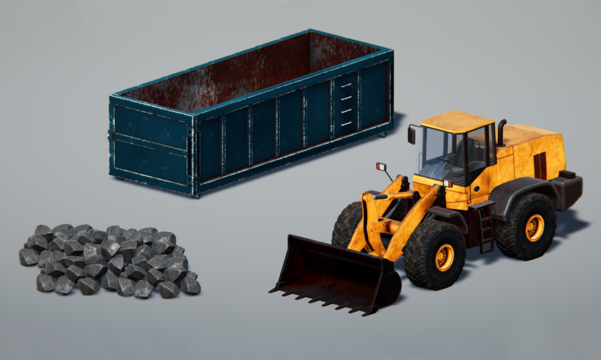 Wheel Loader Controller for Unity 3D