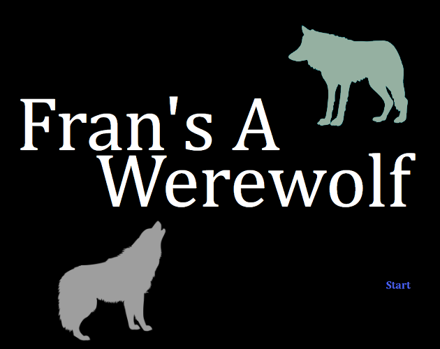 Cover image for Fran's a Werewolf