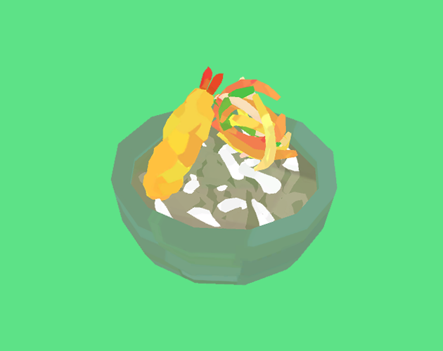 Cover image for Shrimp tempura VS Mixed-vegetable tempura えび天 vs かき揚げ