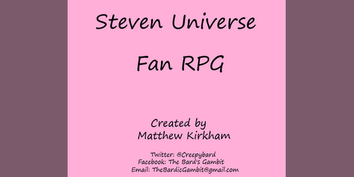 Cover image for Steven Universe Fan RPG