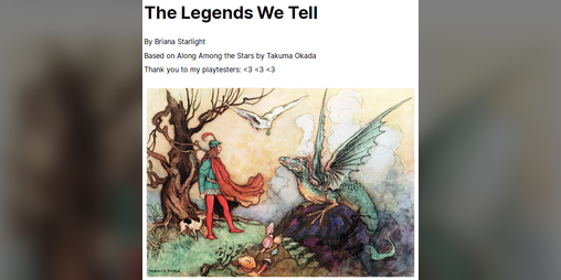Cover image for The Legends We Tell