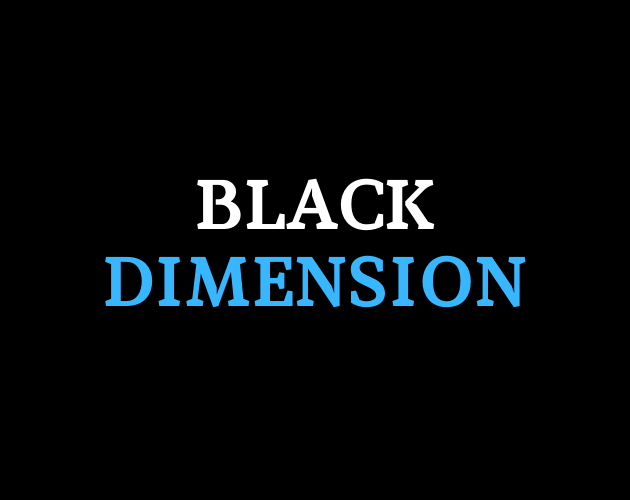 Cover image for Black Dimension BETA