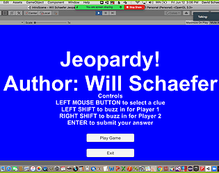 Will Schaefer Wednesday Jeopardy!