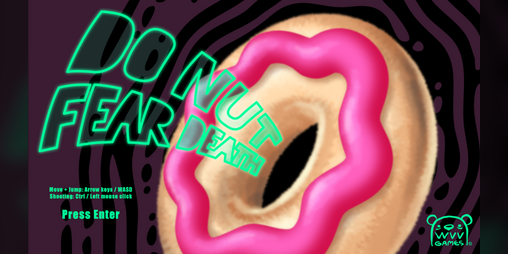 Cover image for Mini Jam 56: Do nut fear death
