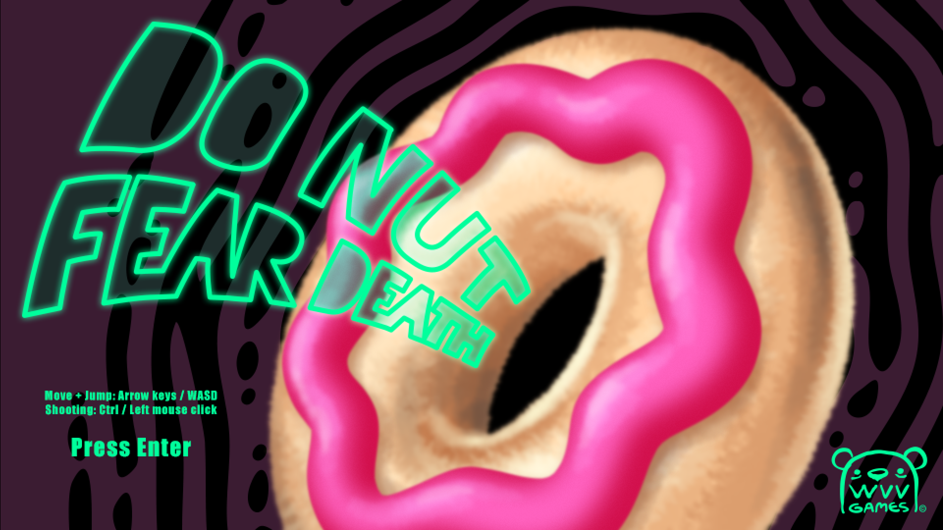 Cover image for Mini Jam 56: Do nut fear death