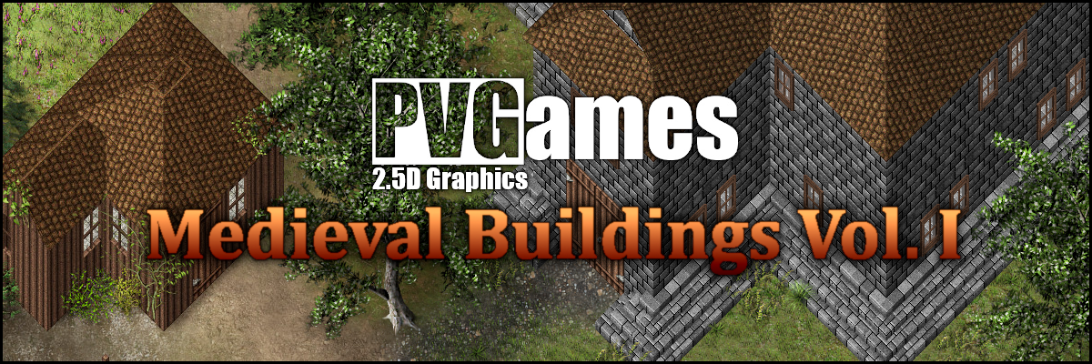 2.5D Medieval Buildings Vol. I