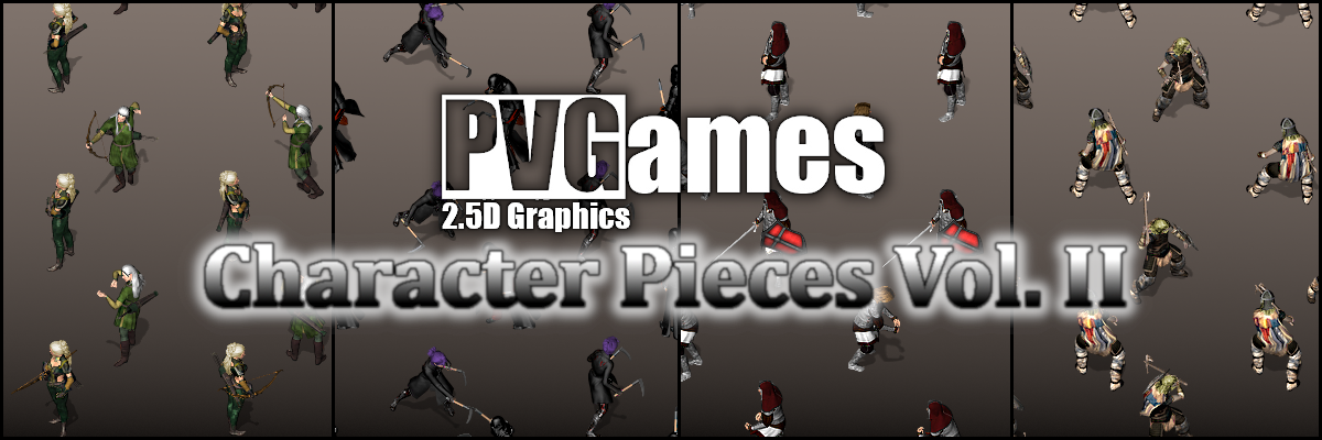 2.5D Character Pieces Vol. II