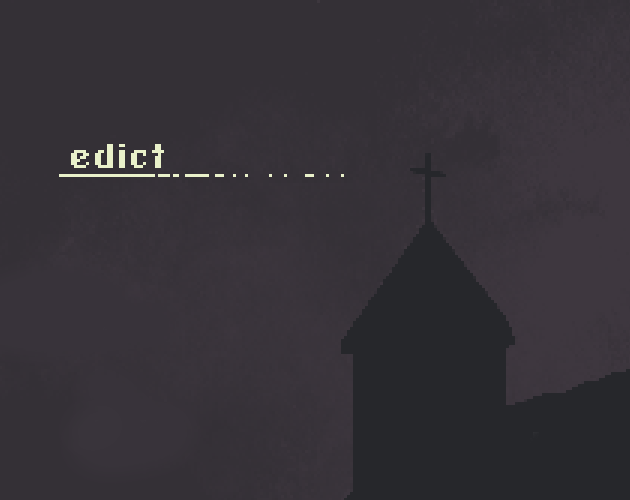 Cover image for edict