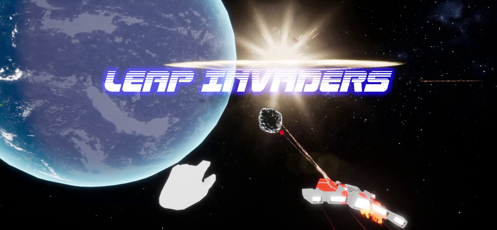 Leap Invaders