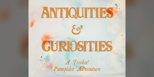 Cover image for Antiquities and Curiosities