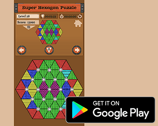 Super Hexagon Puzzle