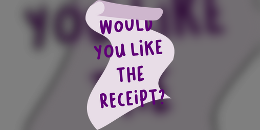Cover image for Would You Like The Receipt?
