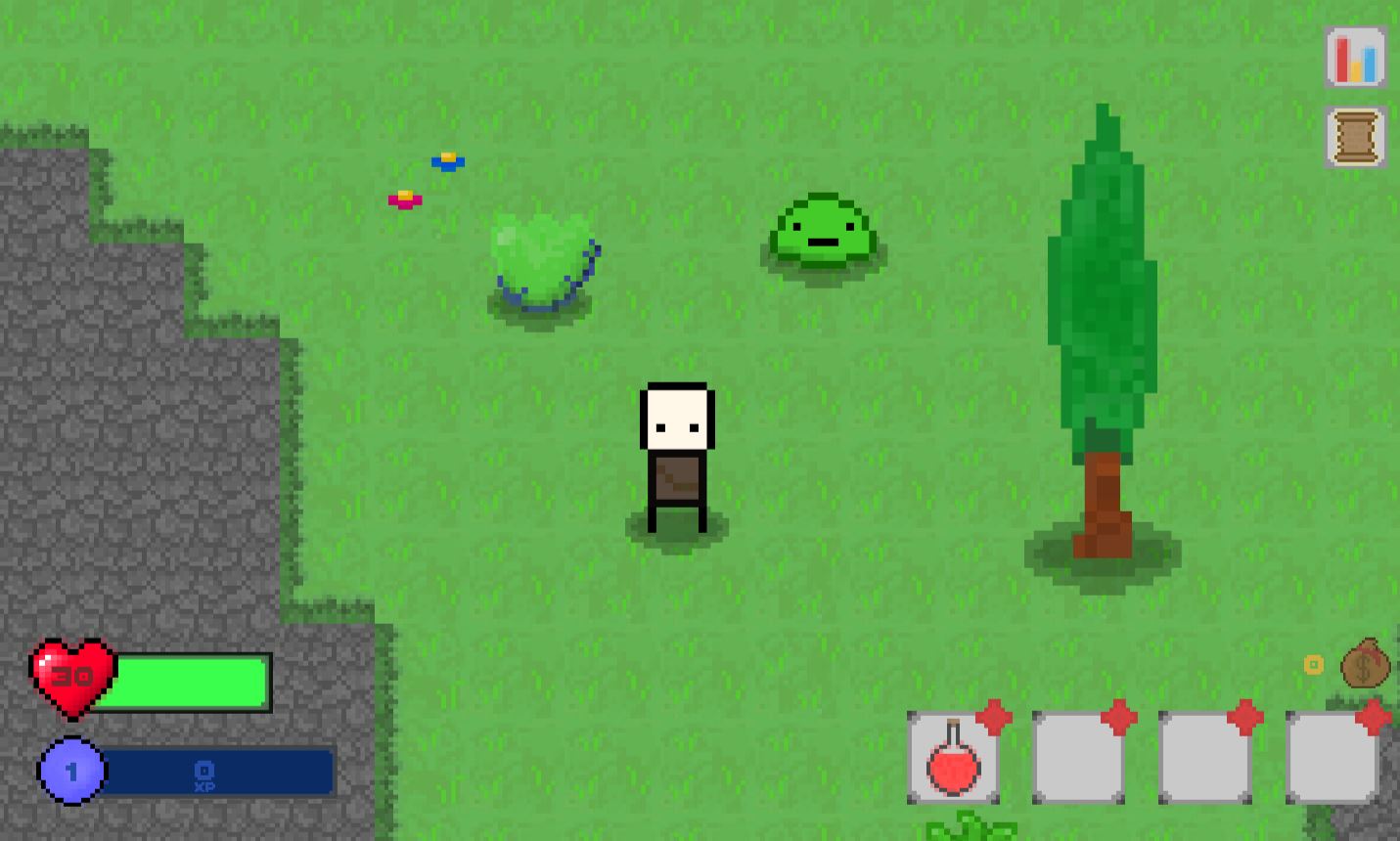 Browser RPG Game by Olivrr