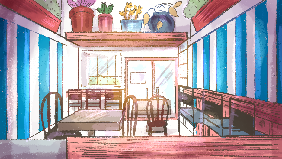 Cover image for Scenes From an Italian Cafe