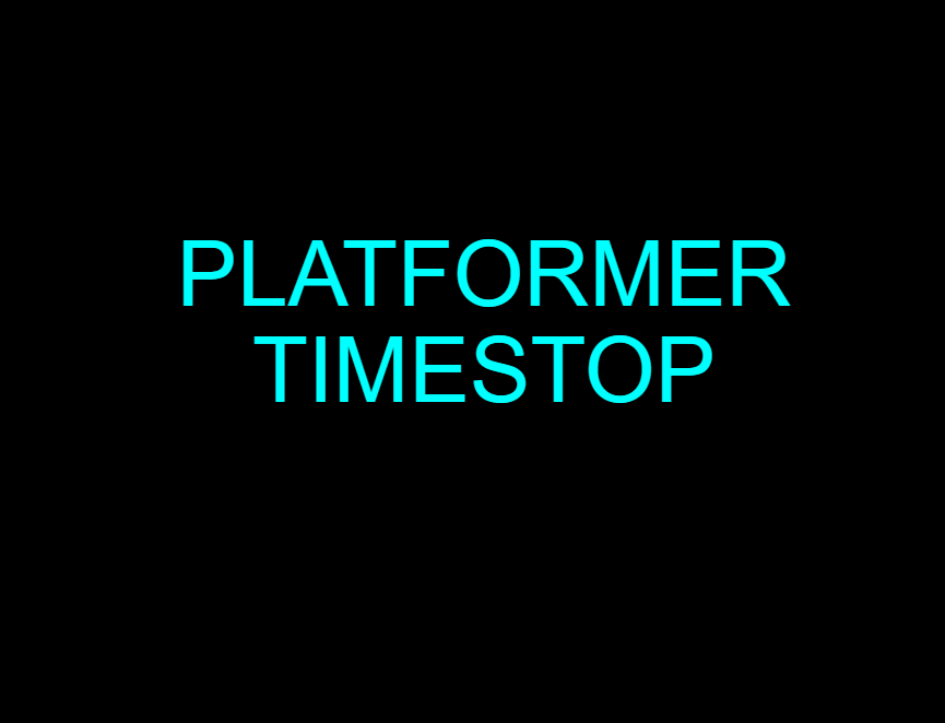 Platformer Timestop