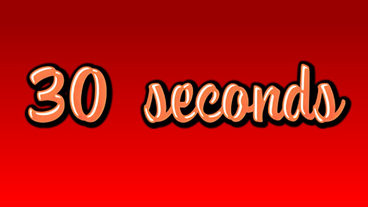 30 seconds by IGALSTUDIOS