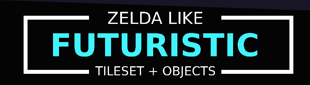 Zelda like futuristic - tileset pack
