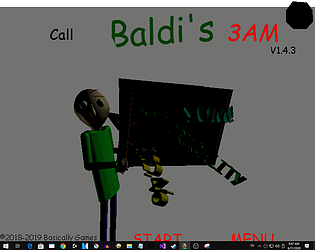 Call Baldi 3AM