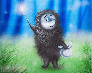 Hedgehog in the fog