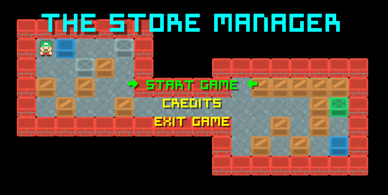 Sokoban Style Game Template for GMS 2.3
