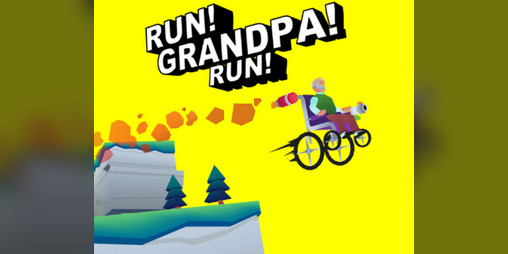 Cover image for RUN! GRANDPA! RUN!