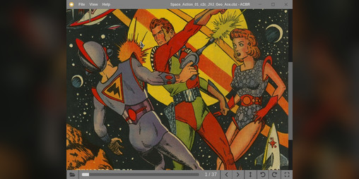 Cover image for ACBR Comic Book Reader
