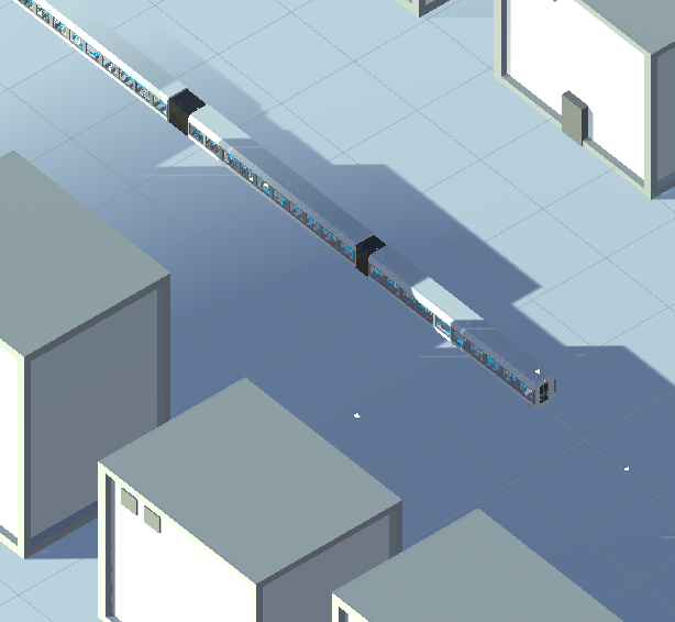 Social Distance Train