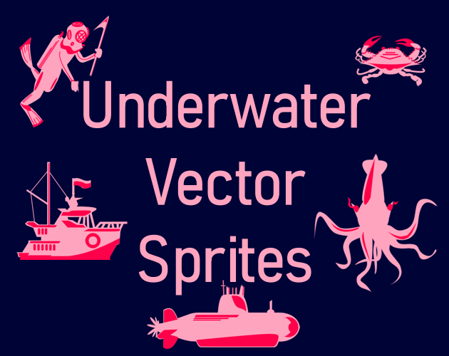 Underwater Vector Sprites