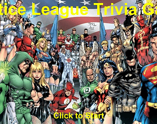 Justice League Trivia Game