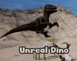 Chrome Dino 3D by Rhomita