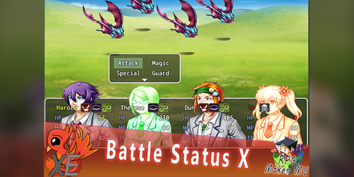 Cover image for Battle Status X for RPG Maker MV