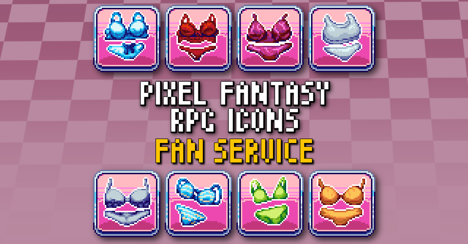PIXEL FANTASY RPG ICONS - Fan Service