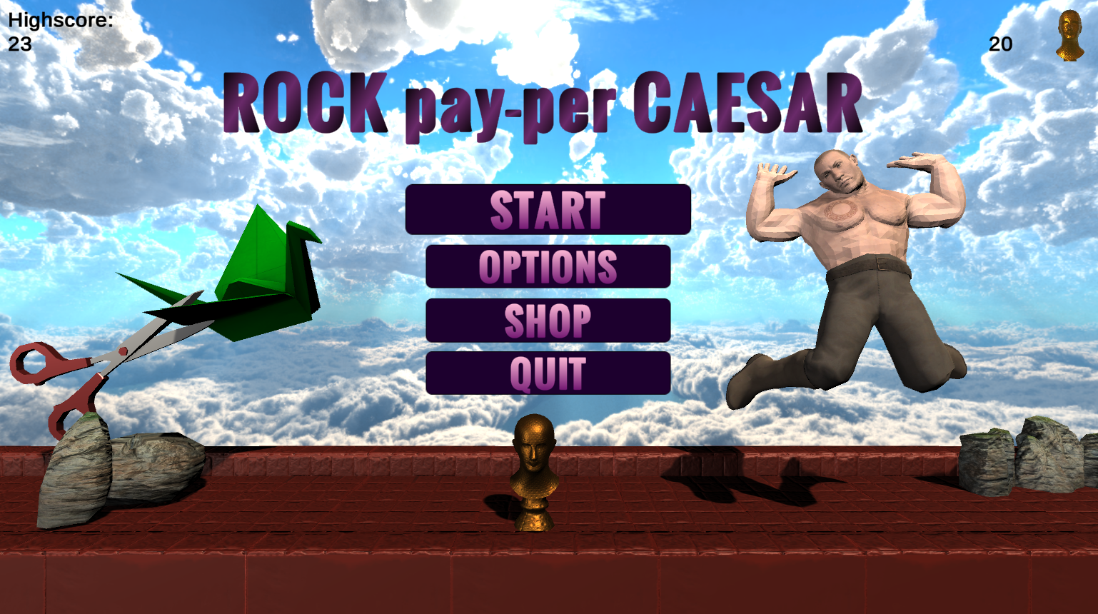 Rock pay-per Caesar