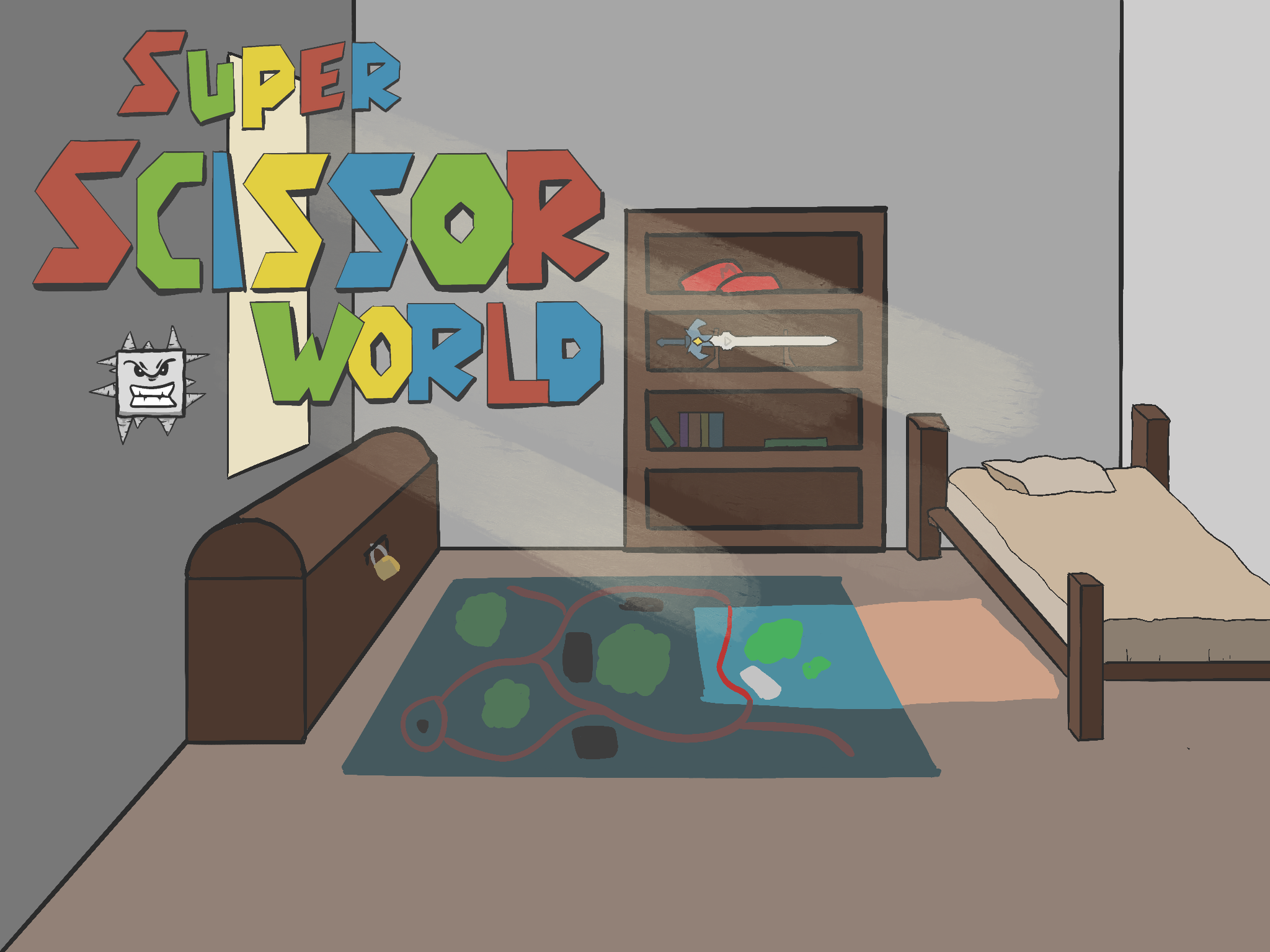 Super Scissors World by Mother Serpent, Ornelas, Stealthix