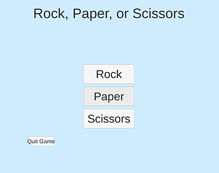 Rock Paper Scissors (Jam Edition)
