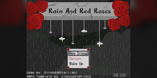 Cover image for Rain And Red Roses