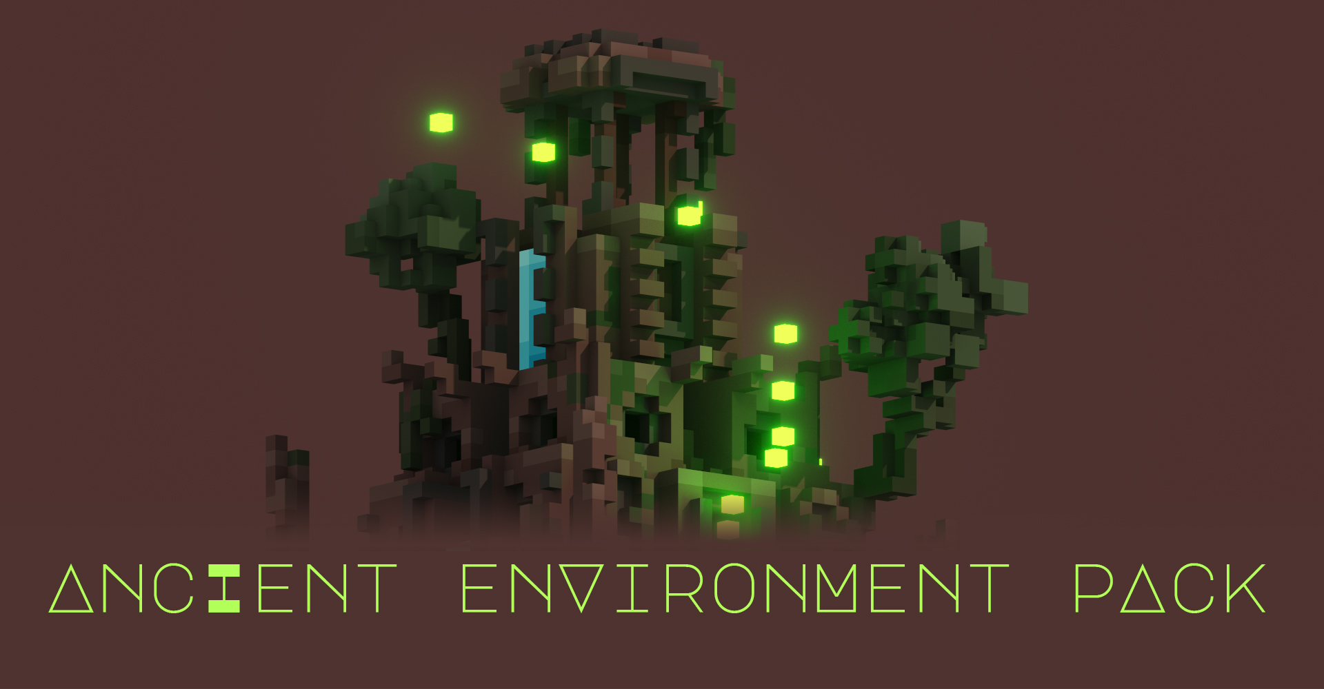 Voxel Ancient Environment assets for free