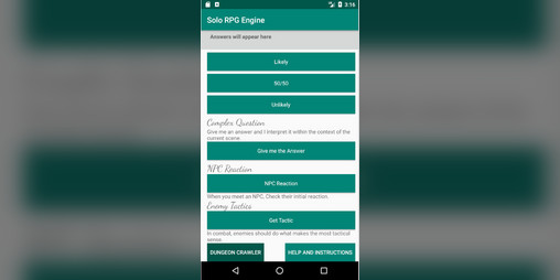 Cover image for Solo Engine with Dungeon Crawler Android App
