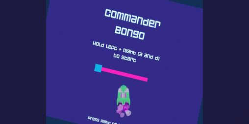 Cover image for Commander Bongo - a Two Button Game