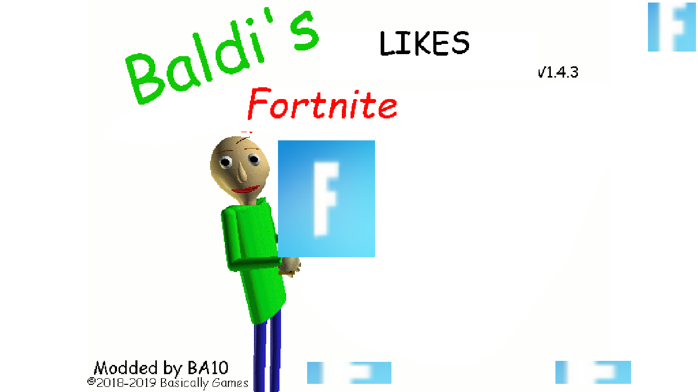 Cover image for Baldi's Likes Fortnite