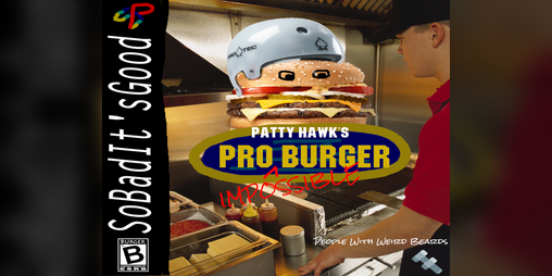 Cover image for Patty Hawk's Pro (Impossible) Burger