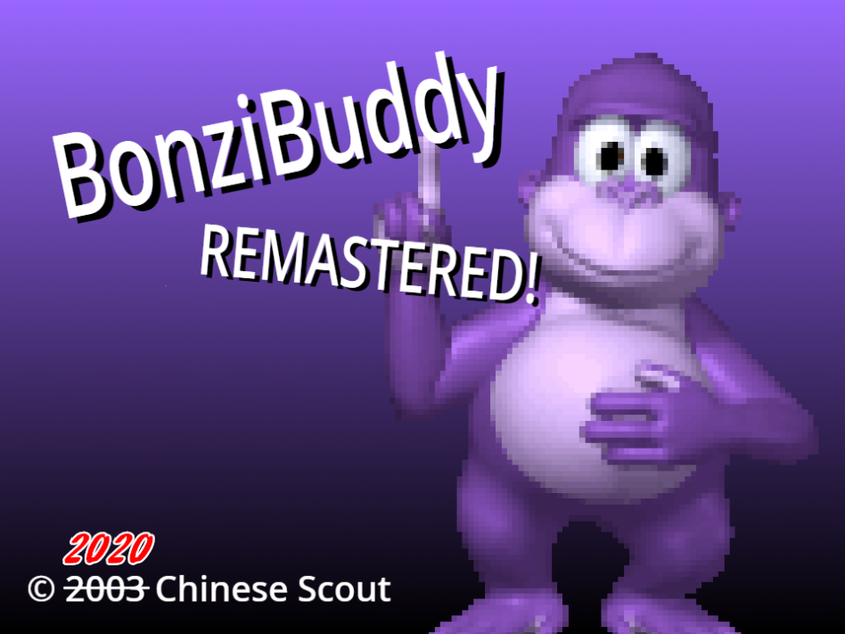 I made a new version of my Bonzi Buddy model and now he's much more  accurate. Here he is next to my older version of Bonzi I made back in  April. 