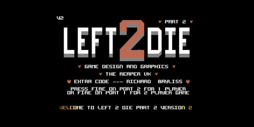 Cover image for Left 2 Die Part 2 (C64)